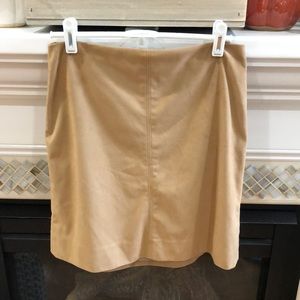 J Crew Suede Mini Skirt